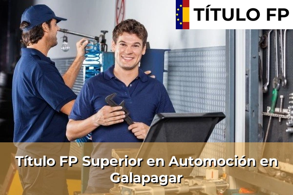 Título FP Superior en Automoción en Galapagar