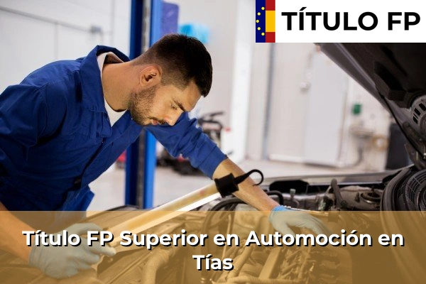 Título FP Superior en Automoción en Tías