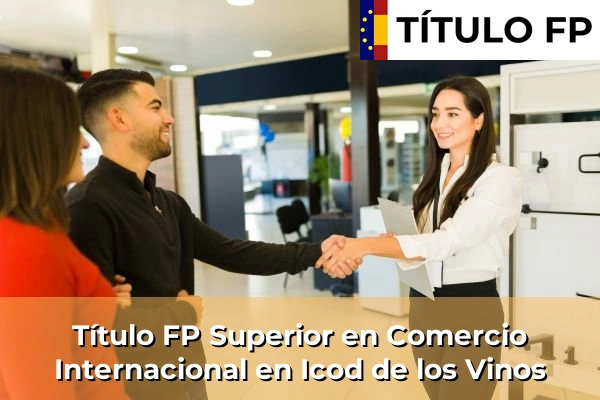 Título FP Superior en Comercio Internacional en Icod de los Vinos