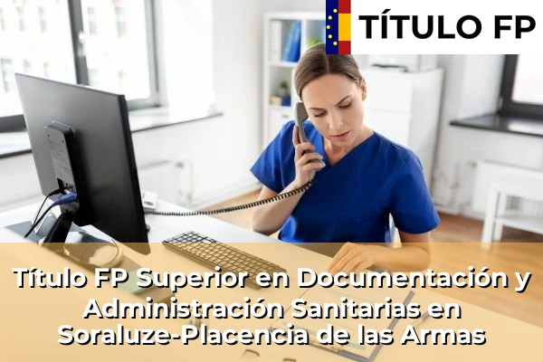 Título FP Superior en Documentación y Administración Sanitarias en Soraluze-Placencia de las Armas