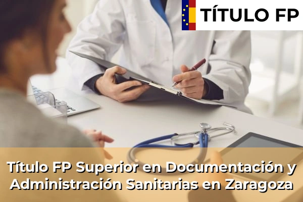 Título FP Superior en Documentación y Administración Sanitarias en Aragón 43 Título FP Superior en Documentación y Administración Sanitarias en Zaragoza