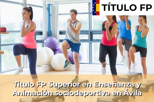 Título FP Superior en Técnico Superior en Enseñanza y Animación sociodeportiva en Ávila