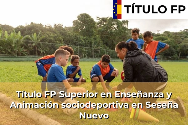 Título FP Superior en Técnico Superior en Enseñanza y Animación sociodeportiva en Seseña Nuevo