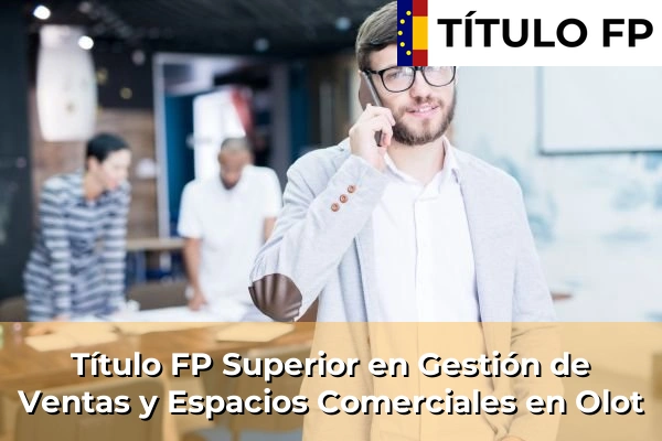 Título FP Superior en Gestión de Ventas y Espacios Comerciales en Olot