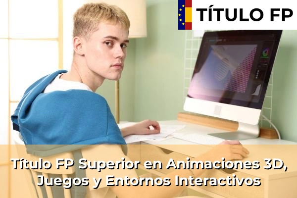 Título FP Animaciones 3D, Juegos y Entornos Interactivos