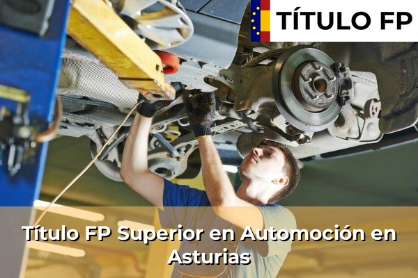 Título FP Medio en Automoción en Asturias