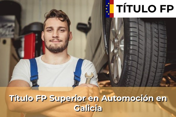 Título FP Medio en Automoción en Galicia