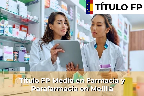 Título FP Medio en Farmacia y Parafarmacia en Melilla