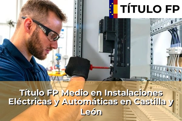 Título FP Medio en Instalaciones Eléctricas y Automáticas en Castilla y León