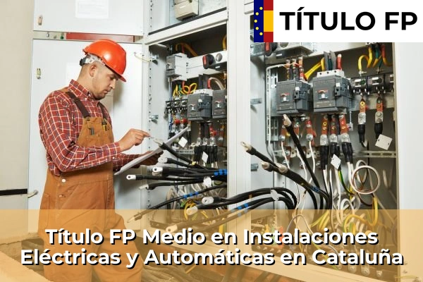 Título FP Medio en Instalaciones Eléctricas y Automáticas en Cataluña