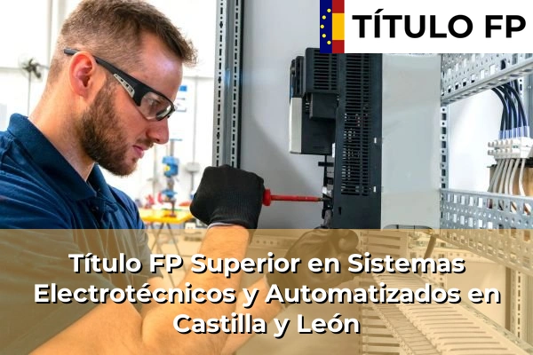Título FP Superior en Sistemas Electrotécnicos y Automatizados en Castilla y León