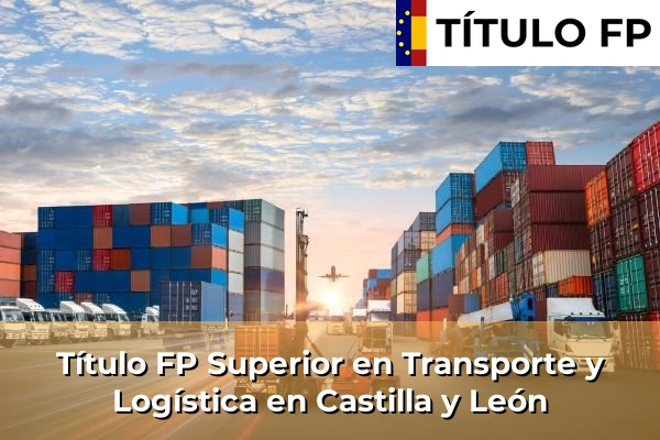 Título FP Superior en Transporte y Logística en Castilla y León